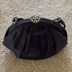Morris Moskowitz satin evening bag